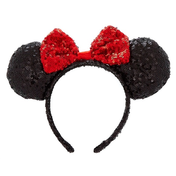•HP• Disney Minnie Mouse Sequin Ears Headband - Picture 4 of 6